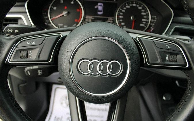 Audi A4 cena 78900 przebieg: 45000, rok produkcji 2017 z Obrzycko małe 232